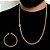 CORRENTE LACRAIA FECHO GAVETA (4mm-70cm + PULSEIRA LACRAIA FECHO GAVETA (4mm-20cm) - FECHO COM MARCAÇÃO 750 - BANHADO A OURO 18K - Imagem 6