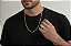 CORRENTE GRUMET (4mm-70cm) + PULSEIRA GRUMET (4mm-20cm) - BANHADO A OURO 18K - Imagem 2