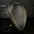 CORRENTE GRUMET (2mm-70cm) + PULSEIRA GRUMET  (2mm-20cm) - BANHADO A OURO 18K - Imagem 9