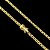 Corrente Friso 5mm + Pulseira 21cm – Banho Ouro 18k - Imagem 4