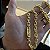 Corrente Cadeado 8mm + Pulseira 21cm – Banhada a Ouro 18K - Imagem 4