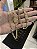 Corrente Piastrine 7mm 70cm + Pulseira 21cm – Banho Ouro 18k - Imagem 1