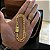 Corrente Lacraia 10mm 70cm + Pulseira 21cm – Banhada a Ouro 18K - Imagem 12