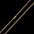 CORRENTE PERUANA  FECHO CANHÃO (3mm-70cm) + PULSEIRA PERUANA  FECHO CANHÃO (3mm-20cm) - BANHADO A OURO 18K - Imagem 10