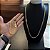 Corrente Lacraia 7mm 70cm + Pulseira 21cm – Banhada a Ouro 18K - Imagem 8