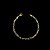PULSEIRA CARTIE MEIA CANA (4MM -5g) - 20CM - BANHADO A OURO 18K - Imagem 1