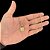CORRENTE VENEZIANA (2.0 mm- 70cm) + PINGENTE PLAQUINHA 3D - BANHADO A OURO 18K. - Imagem 1