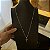 Corrente Veneziana 2mm 70cm + Pingente Cruz – Banhada a Ouro 18K - Imagem 4