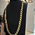 Corrente Friso 13mm 70cm – Banhada a Ouro 18K - Imagem 7