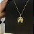 Corrente Cartier 1.5mm 60cm + Pingente Ferradura – Banhada a Ouro 18K - Imagem 5