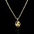 PINGENTE  SÃO JORGE PP2g( 2,5x2,5cm)- BANHO DE OURO 18k - Imagem 2
