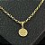 Pingente Medalha São Bento Pequena – Banhado a Ouro 18K - Imagem 3