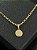 PINGENTE  SÃO BENTO MINI PP 1g - BANHO DE OURO 18k - Imagem 3