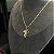 CORRENTE 3x1( 2mm- 70/60cm) + PINGENTE CRUCIFIXO JESUS 3D MÉDIO - BANHADO A OURO 18k - Imagem 5