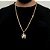 Corrente Lacraia 4mm 70cm + Pingente Pingente – Banho Ouro 18k - Imagem 1