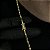 CORRENTE  PIASTRINE FECHO GAVETA -( 4MM - 12G - 70CM) FECHO COM MARCAÇÃO 750 - BANHADO A OURO 18K - Imagem 4