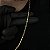 CORRENTE  PIASTRINE FECHO GAVETA -( 4MM - 12G - 70CM) FECHO COM MARCAÇÃO 750 - BANHADO A OURO 18K - Imagem 10