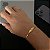 PULSEIRA  PIASTRINE ( 4MM - 10G-20CM)  - FECHO COM MARCAÇÃO 750 - BANHO DE OURO 18k. - Imagem 9