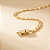 Pulseira Piastrine 4mm 20cm – Banhada a Ouro 18K - Imagem 3