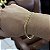 PULSEIRA LACRAIA( 4MM - 21 CM) - FECHO COM MARCAÇÃO 750 - BANHO DE OURO 18k - Imagem 7