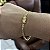 PULSEIRA LACRAIA( 4MM - 21 CM) - FECHO COM MARCAÇÃO 750 - BANHO DE OURO 18k - Imagem 6