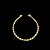 CORRENTE PIASTRINE FECHO GAVETA (4mm - 70cm)  + PULSEIRA PIASTRINE FECHO GAVETA (4mm - 20cm) - FECHO COM MARCAÇÃO 750 -  BANHADO A OURO 18K - Imagem 5