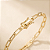 Pulseira Cartier 6mm 20cm – Banhada a Ouro 18K - Imagem 2