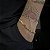 PULSEIRA CARTIE (6MM - 7G - 20CM) - BANHADO A OURO 18K - Imagem 5