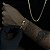 Corrente Cadeado 5mm 70cm + Pulseira 21cm – Banho Ouro 18k - Imagem 8