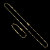 CORRENTE CARTIE ALONGADO  FECHO GAVETA (5mm-70cm) + PULSEIRA CARTIE ALONGADO  FECHO GAVETA (5mm-20cm) - FECHO COM MARCAÇÃO 750 - BANHADO A OURO 18K - Imagem 6