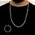 Corrente Lacraia 2mm 70cm + Pulseira 21cm – Banho Ouro 18k - Imagem 12