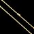 Corrente Lacraia 2mm 70cm + Pulseira 21cm – Banho Ouro 18k - Imagem 13