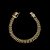 PULSEIRA GRUMET DUPLA (7mm -26G-21 CM)  - FECHO COM MARCAÇÃO 750 - BANHO DE OURO 18k. - Imagem 2