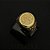 Anel Modelo Salmo 23 em Medalhão Redondo – Banhado a Ouro 18K - Imagem 2