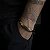 BRACELETE  COM PAI NOSSO DETALHADO  ( 7mm -13g)-21cm - BANHADO A OURO 18K - Imagem 4