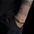 BRACELETE  COM PAI NOSSO DETALHADO  ( 7mm -13g)-21cm - BANHADO A OURO 18K - Imagem 7