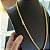Corrente Peruana 8mm 70cm + Pingente Cruz – Banhada a Ouro 18K - Imagem 3