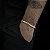 PULSEIRA LACRAIA FLAT  (6mm -22G-21 cm)  - FECHO COM MARCAÇÃO 750 - BANHO DE OURO 18k. - Imagem 10