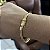 PULSEIRA LACRAIA FLAT  (6mm -22G-21 cm)  - FECHO COM MARCAÇÃO 750 - BANHO DE OURO 18k. - Imagem 6