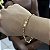PULSEIRA CARTIE MEIA CANA FECHO GAVETA  (4MM -5g) - 20CM - BANHADO A OURO 18K - Imagem 3