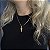 CORRENTE PIASTRINE ( 2mm - 50cm FEM ) + PINGENTE CRUCIFIXO VAZADO - BANHADO A OURO 18K. - Imagem 1
