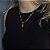 CORRENTE PIASTRINE ( 2mm - 50cm FEM ) + PINGENTE CRUCIFIXO PEQUENO - BANHADO A OURO 18K. - Imagem 1