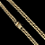 CORRENTE LACRAIA (13mm -70cm) + PINGENTE DETALHADO NOSSA SENHORA GRANDE -  FECHO COM MARCAÇÃO 750 -BANHADO A OURO 18K - Imagem 2