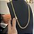 Corrente Grumet Dupla 7mm 70cm – Banhada a Ouro 18K - Imagem 7