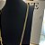 Corrente Grumet Dupla 7mm 70cm – Banhada a Ouro 18K - Imagem 6