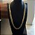 Corrente Lacraia 13mm 70cm + Pulseira 21cm – Banhada a Ouro 18K - Imagem 11