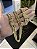 Corrente Lacraia 13mm 70cm + Pulseira 21cm – Banho Ouro 18k - Imagem 1