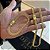 Corrente Grumet 7mm 70cm + Pulseira 21cm – Banhada a Ouro 18K - Imagem 11