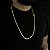 Corrente Lacraia 4mm 70cm – Banhada a Ouro 18K - Imagem 5