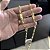 CORRENTE TIJOLINHO ALONGADO FECHO GAVETA  (5mm-70cm) + PULSEIRA TIJOLINHO ALONGADO FECHO GAVETA  (5mm-20cm) - BANHADO A OURO 18K - Imagem 2